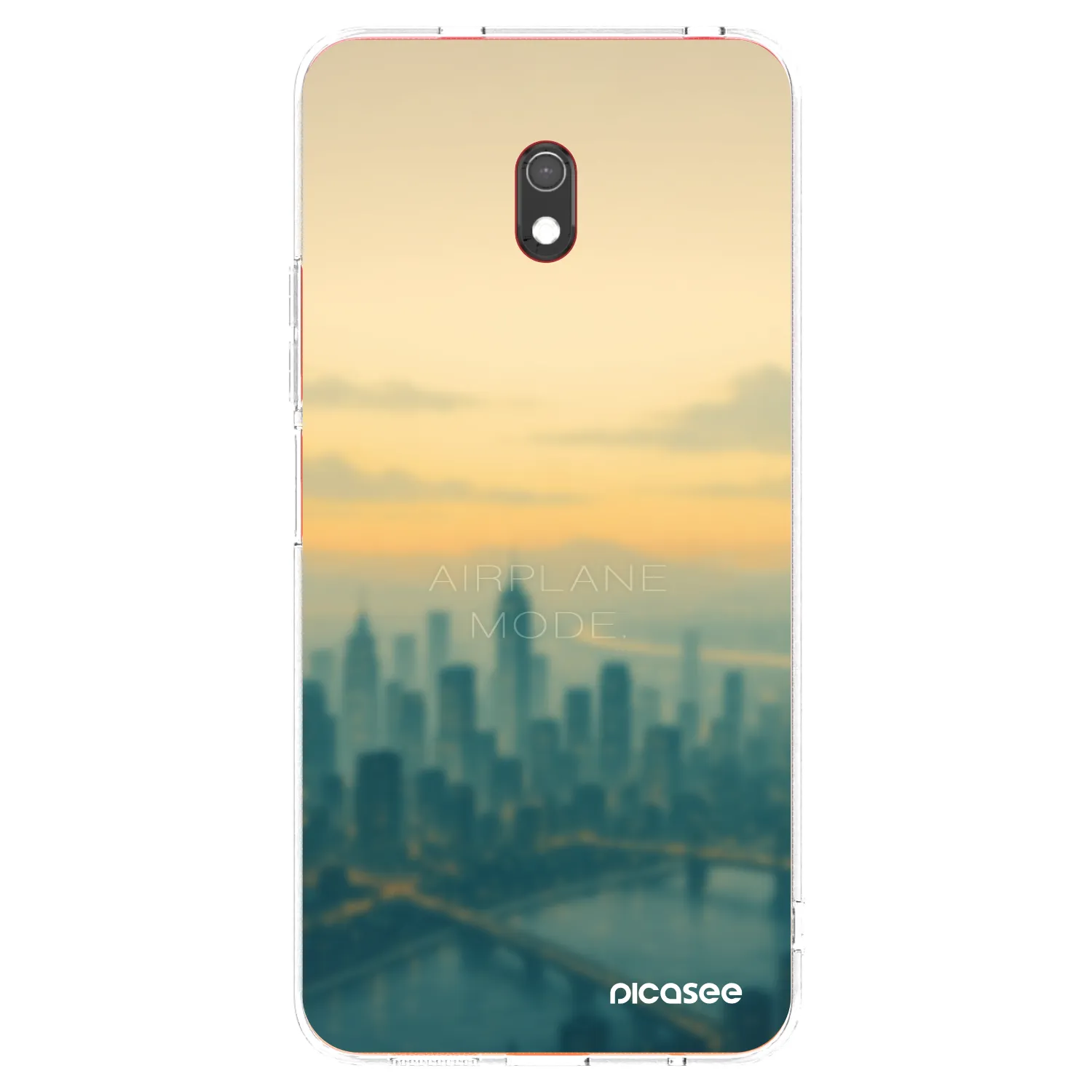 Picasee átlátszó szilikon tok az alábbi mobiltelefonokra Xiaomi Redmi 8A - Airplane mode