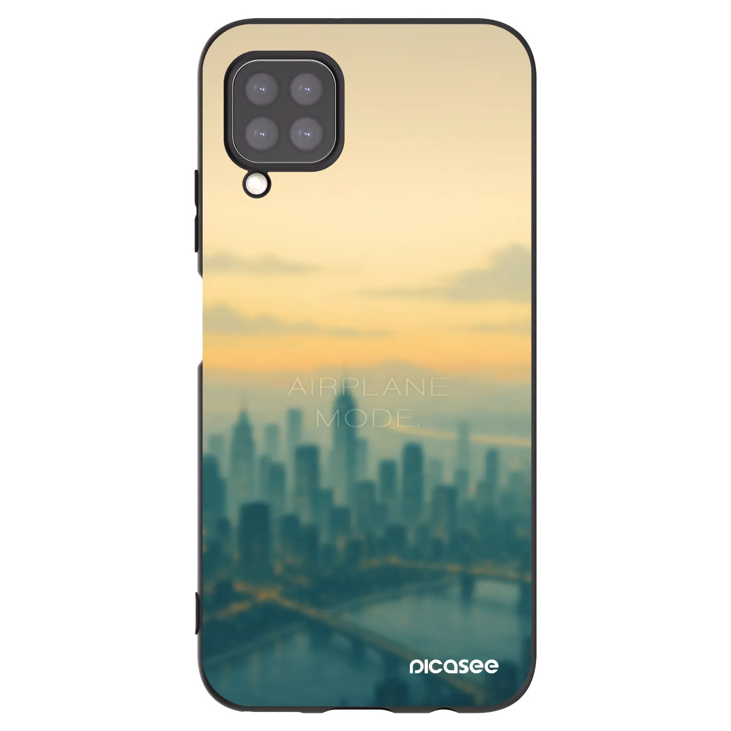 Picasee fekete szilikon tok az alábbi mobiltelefonokra Huawei P40 Lite - Airplane mode