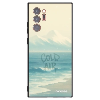 Picasee fekete szilikon tok az alábbi mobiltelefonokra Samsung Galaxy Note 20 Ultra - COLD AIR