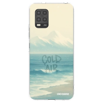 Picasee átlátszó szilikon tok az alábbi mobiltelefonokra Xiaomi Mi 10 Lite - COLD AIR