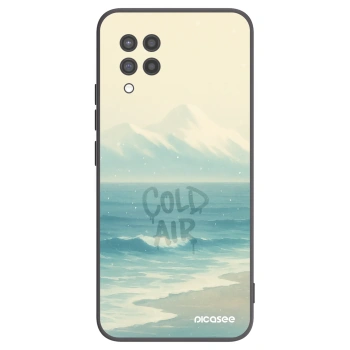 Picasee fekete szilikon tok az alábbi mobiltelefonokra Samsung Galaxy A42 A426B - COLD AIR