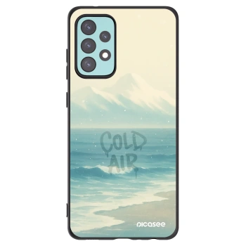 Picasee fekete szilikon tok az alábbi mobiltelefonokra Samsung Galaxy A72 A725F - COLD AIR