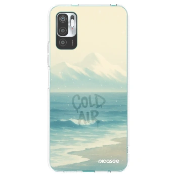 Picasee átlátszó szilikon tok az alábbi mobiltelefonokra Xiaomi Redmi Note 10 5G - COLD AIR