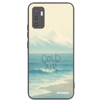Picasee fekete szilikon tok az alábbi mobiltelefonokra Xiaomi Redmi Note 10 5G - COLD AIR