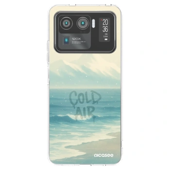 Picasee átlátszó szilikon tok az alábbi mobiltelefonokra Xiaomi Mi 11 Ultra - COLD AIR