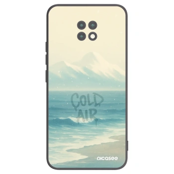 Picasee fekete szilikon tok az alábbi mobiltelefonokra Xiaomi Redmi Note 9T - COLD AIR