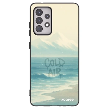 Picasee fekete szilikon tok az alábbi mobiltelefonokra Samsung Galaxy A52s 5G A528B - COLD AIR