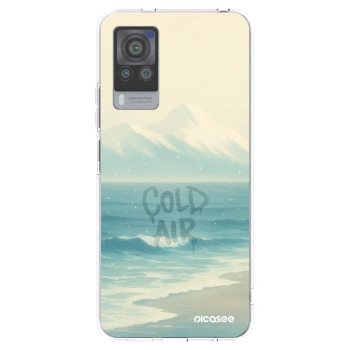 Picasee átlátszó szilikon tok az alábbi mobiltelefonokra Vivo X60 Pro 5G - COLD AIR