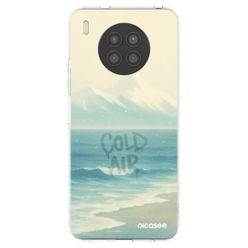 Picasee átlátszó szilikon tok az alábbi mobiltelefonokra Huawei Nova 8i - COLD AIR