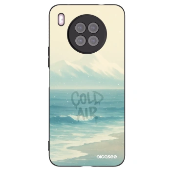 Picasee fekete szilikon tok az alábbi mobiltelefonokra Huawei Nova 8i - COLD AIR