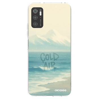 Picasee átlátszó szilikon tok az alábbi mobiltelefonokra Xiaomi Poco M3 Pro 5G - COLD AIR