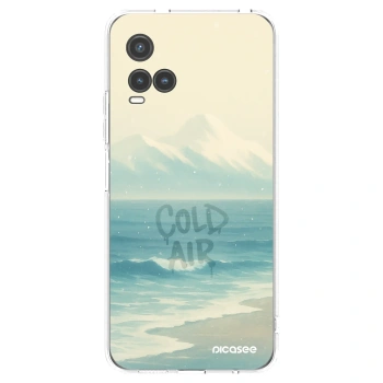 Picasee átlátszó szilikon tok az alábbi mobiltelefonokra Vivo Y33s - COLD AIR