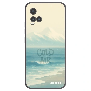 Picasee fekete szilikon tok az alábbi mobiltelefonokra Vivo Y33s - COLD AIR