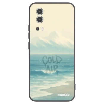 Picasee fekete szilikon tok az alábbi mobiltelefonokra Vivo Y72 5G - COLD AIR
