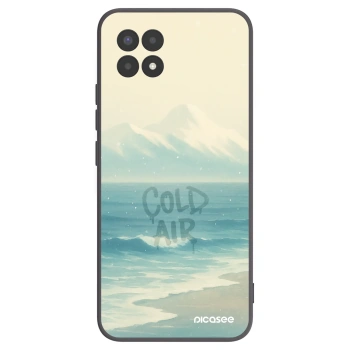 Picasee fekete szilikon tok az alábbi mobiltelefonokra Realme 8i - COLD AIR