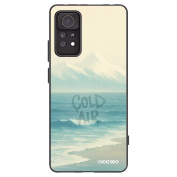 Picasee fekete szilikon tok az alábbi mobiltelefonokra Xiaomi Redmi Note 11 Pro - COLD AIR