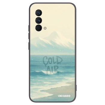 Picasee fekete szilikon tok az alábbi mobiltelefonokra Realme GT Master Edition 5G - COLD AIR