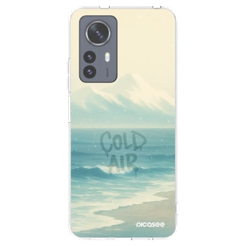 Picasee átlátszó szilikon tok az alábbi mobiltelefonokra Xiaomi 12 Pro - COLD AIR