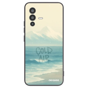 Picasee fekete szilikon tok az alábbi mobiltelefonokra Vivo V23 5G - COLD AIR