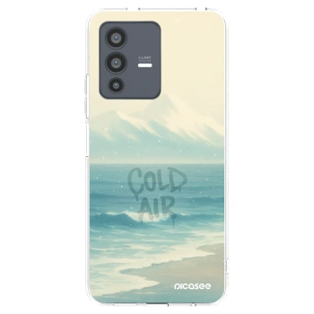 Picasee átlátszó szilikon tok az alábbi mobiltelefonokra Vivo V23 5G - COLD AIR