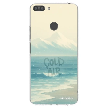 Picasee átlátszó szilikon tok az alábbi mobiltelefonokra Huawei P Smart - COLD AIR