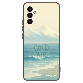 Picasee fekete szilikon tok az alábbi mobiltelefonokra Samsung Galaxy M13 M135F - COLD AIR