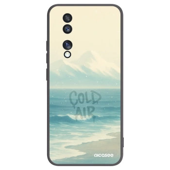 Picasee fekete szilikon tok az alábbi mobiltelefonokra Honor 70 - COLD AIR