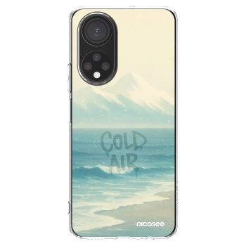 Picasee átlátszó szilikon tok az alábbi mobiltelefonokra Honor X7 - COLD AIR
