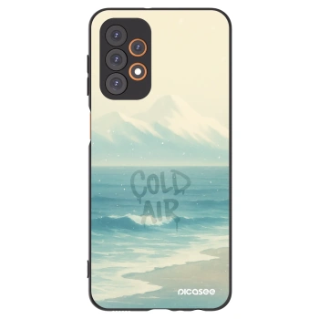 Picasee fekete szilikon tok az alábbi mobiltelefonokra Samsung Galaxy A23 A235F 4G - COLD AIR