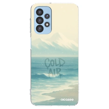 Picasee átlátszó szilikon tok az alábbi mobiltelefonokra Samsung Galaxy A23 A235F 4G - COLD AIR
