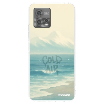 Picasee átlátszó szilikon tok az alábbi mobiltelefonokra Motorola Moto G72 - COLD AIR