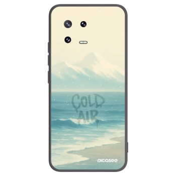 Picasee fekete szilikon tok az alábbi mobiltelefonokra Xiaomi 13 Pro - COLD AIR
