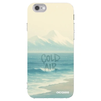 Picasee átlátszó szilikon tok az alábbi mobiltelefonokra Apple iPhone 6/6S - COLD AIR