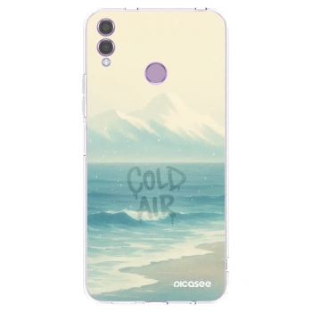 Picasee átlátszó szilikon tok az alábbi mobiltelefonokra Honor 8X - COLD AIR