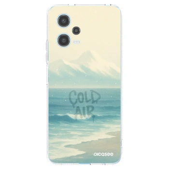 Picasee átlátszó szilikon tok az alábbi mobiltelefonokra Xiaomi Redmi Note 12 5G - COLD AIR