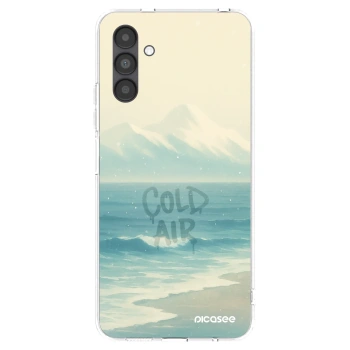 Picasee átlátszó szilikon tok az alábbi mobiltelefonokra Samsung Galaxy A04s A047F - COLD AIR