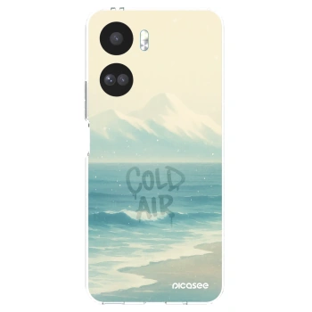 Picasee átlátszó szilikon tok az alábbi mobiltelefonokra Honor 90 Lite 5G - COLD AIR