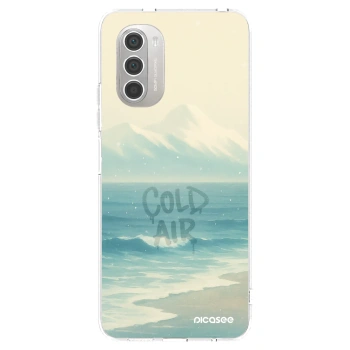 Picasee átlátszó szilikon tok az alábbi mobiltelefonokra Motorola Moto G51 - COLD AIR