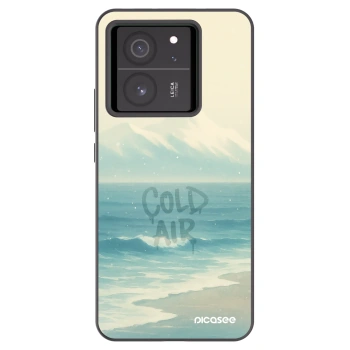 Picasee fekete szilikon tok az alábbi mobiltelefonokra Xiaomi 13T - COLD AIR