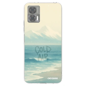 Picasee átlátszó szilikon tok az alábbi mobiltelefonokra Motorola Edge 30 Neo - COLD AIR
