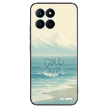 Picasee fekete szilikon tok az alábbi mobiltelefonokra Honor 70 Lite - COLD AIR