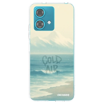 Picasee átlátszó szilikon tok az alábbi mobiltelefonokra Motorola Edge 40 Neo - COLD AIR
