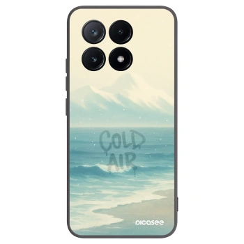Picasee fekete szilikon tok az alábbi mobiltelefonokra Xiaomi Poco X6 Pro - COLD AIR