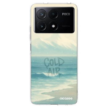 Picasee átlátszó szilikon tok az alábbi mobiltelefonokra Xiaomi Poco X6 Pro - COLD AIR
