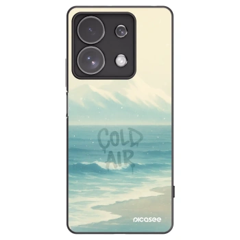 Picasee fekete szilikon tok az alábbi mobiltelefonokra Xiaomi Redmi Note 13 Pro 4G - COLD AIR