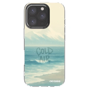 Picasee átlátszó szilikon tok az alábbi mobiltelefonokra Apple iPhone 16 Pro - COLD AIR
