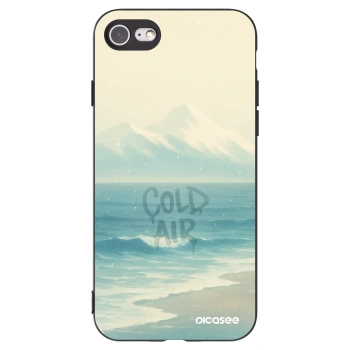 Picasee fekete szilikon tok az alábbi mobiltelefonokra Apple iPhone 8 - COLD AIR