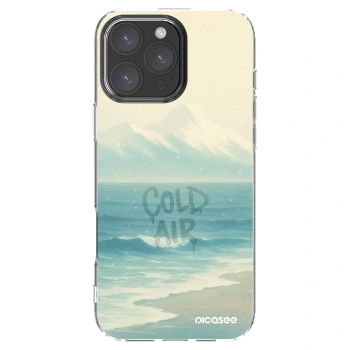 Picasee átlátszó szilikon tok az alábbi mobiltelefonokra Apple iPhone 16 Pro Max - COLD AIR