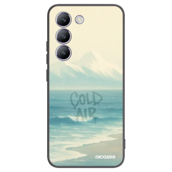 Picasee fekete szilikon tok az alábbi mobiltelefonokra Vivo V40 SE 5G - COLD AIR