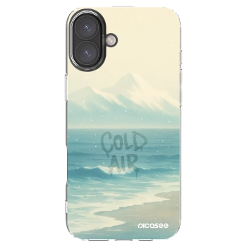 Picasee átlátszó szilikon tok az alábbi mobiltelefonokra Apple iPhone 16 Plus - COLD AIR